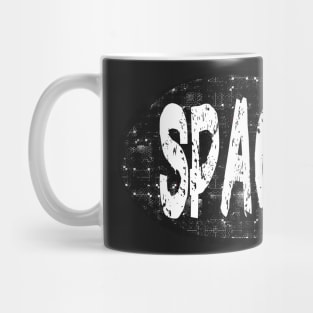 Space Brand Planet X Spaceman Logo Science Fiction Sci fi Mug